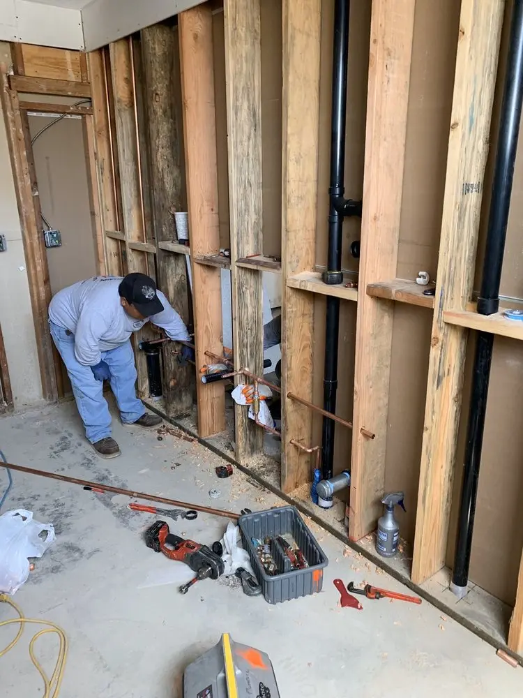 Commercial rough-in plumbing for Gas Line Repair in Powdersville